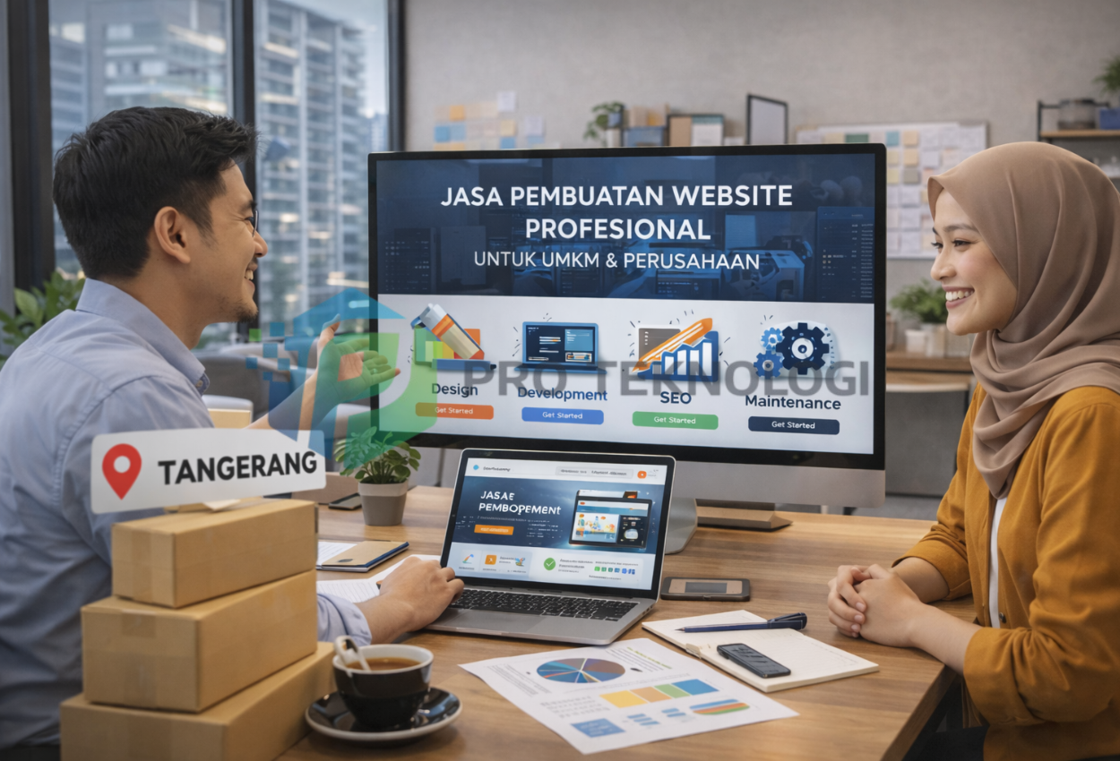 Jasa Pembuatan Website Profesional di Tangerang untuk UMKM dan Perusahaan